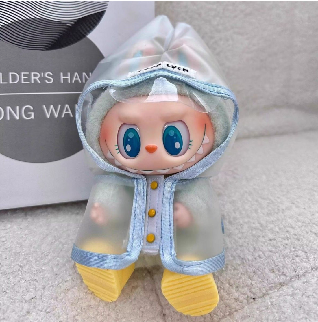 labubu raincoat sitting party baby clothes