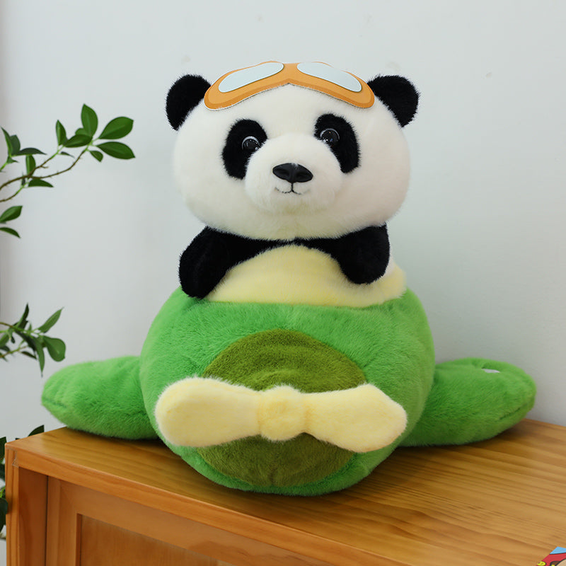Airplane Panda - yannfairy #plush toy #doll