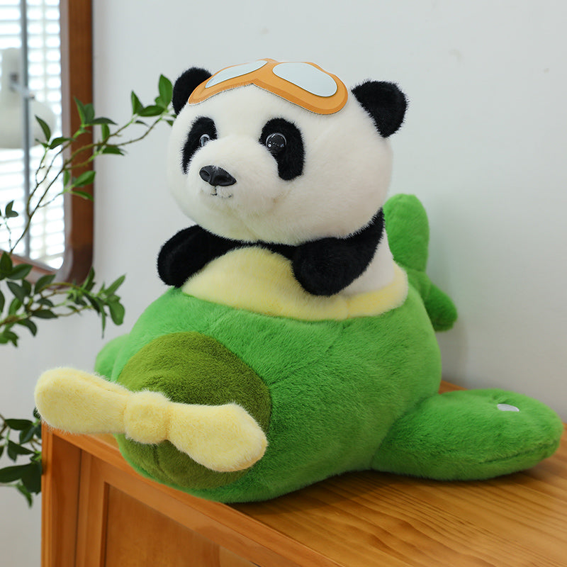 Airplane Panda - yannfairy #plush toy #doll