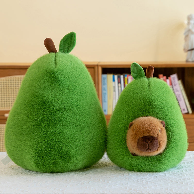 Avocado capybara - yannfairy #plush toy #doll