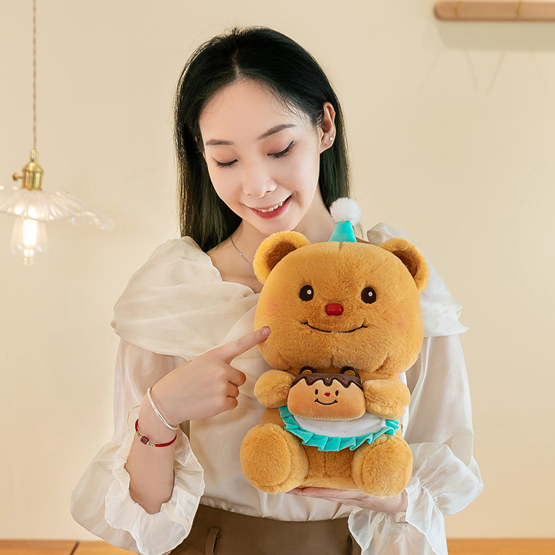 Birthday Butter Bear Doll - yannfairy #plush toy #doll