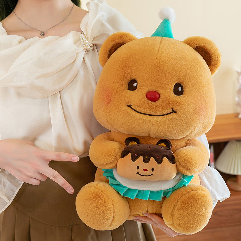 Birthday Butter Bear Doll - yannfairy #plush toy #doll