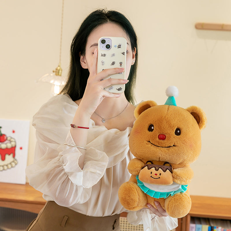 Birthday Butter Bear Doll - yannfairy #plush toy #doll