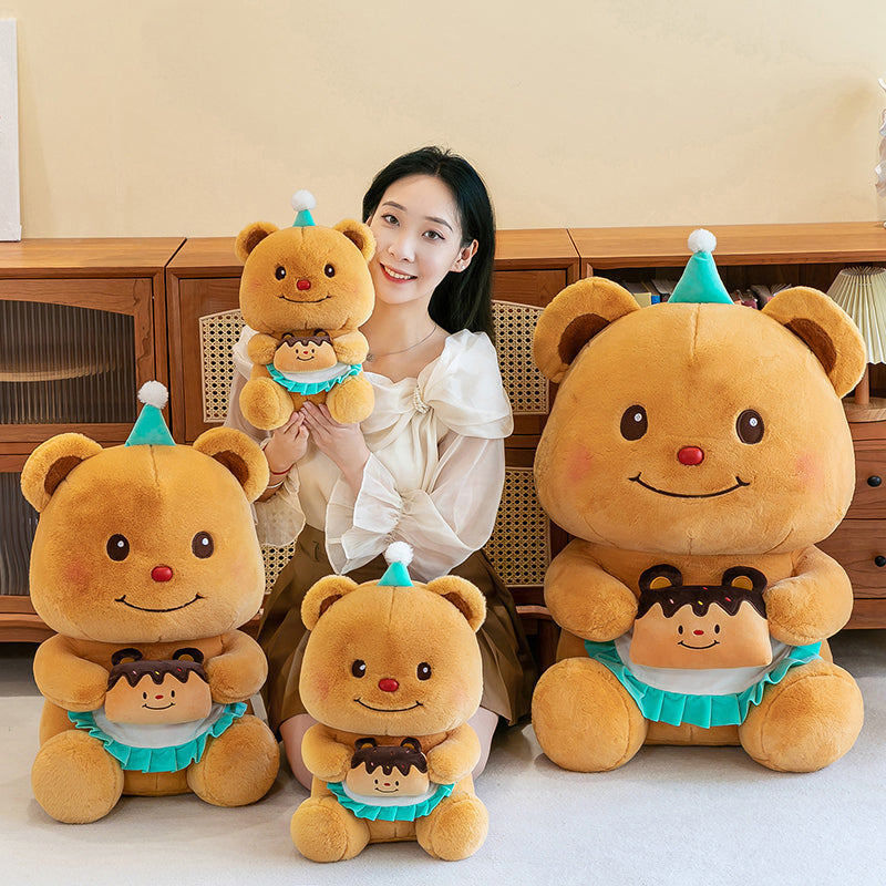 Birthday Butter Bear Doll - yannfairy #plush toy #doll
