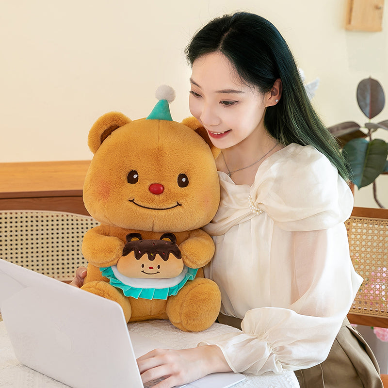 Birthday Butter Bear Doll - yannfairy #plush toy #doll