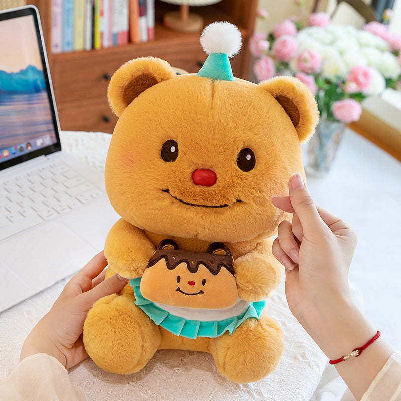 Birthday Butter Bear Doll - yannfairy #plush toy #doll