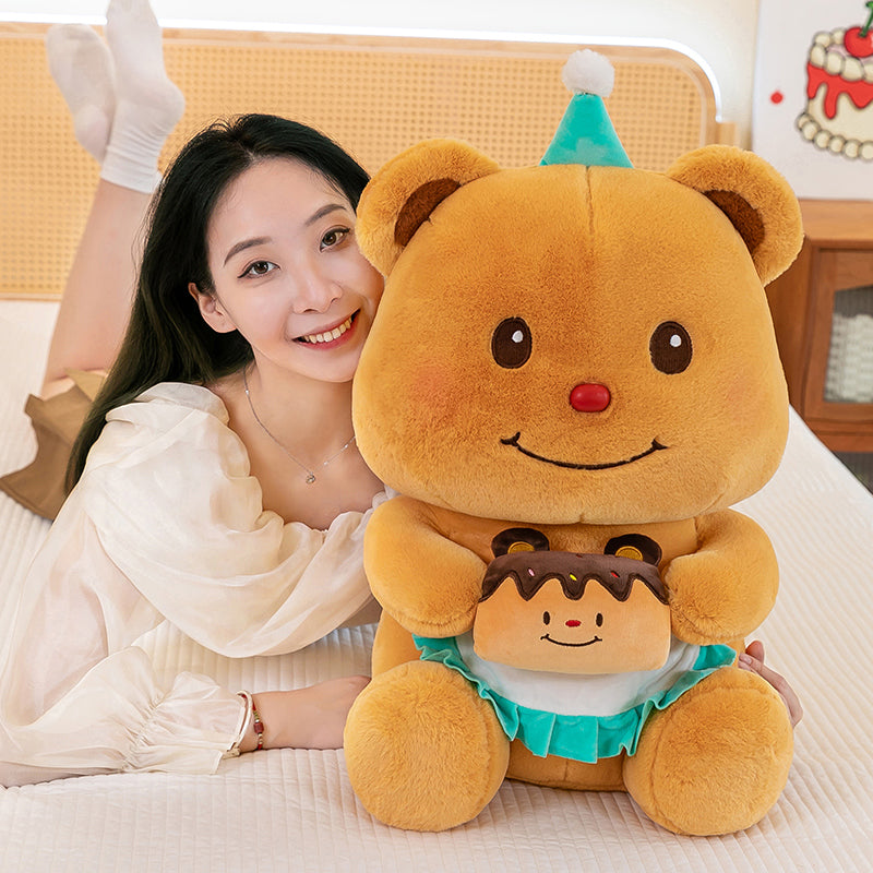 Birthday Butter Bear Doll - yannfairy #plush toy #doll