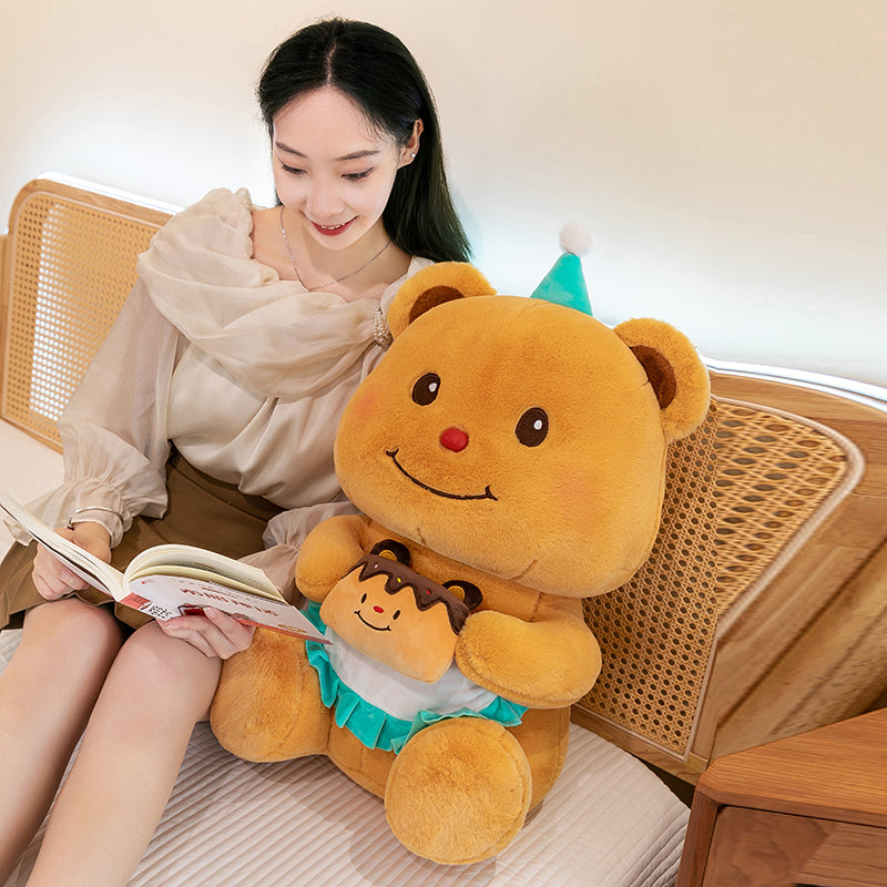Birthday Butter Bear Doll - yannfairy #plush toy #doll