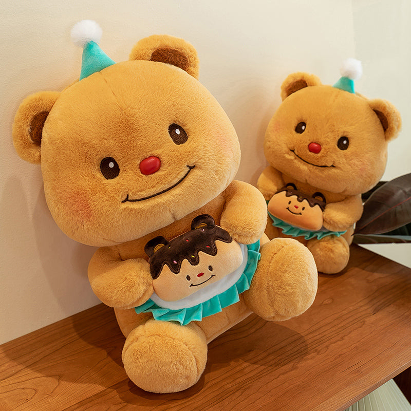 Birthday Butter Bear Doll - yannfairy #plush toy #doll