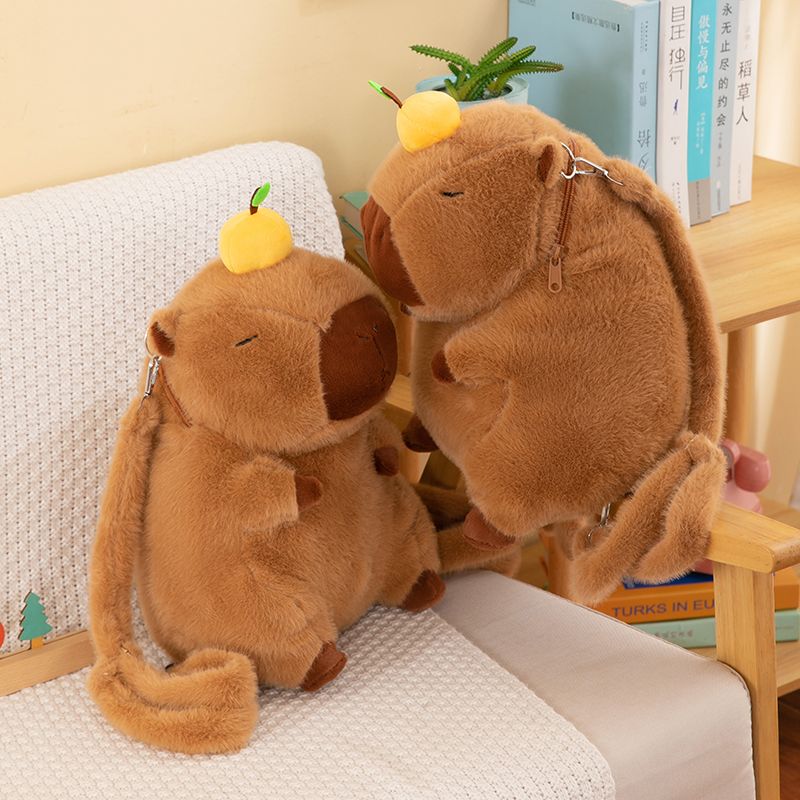 Capybara backpack - yannfairy #plush toy #doll