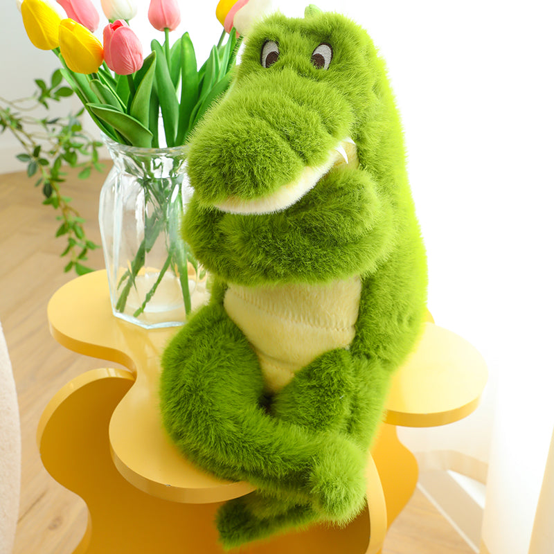 Confident little crocodile - yannfairy #plush toy #doll
