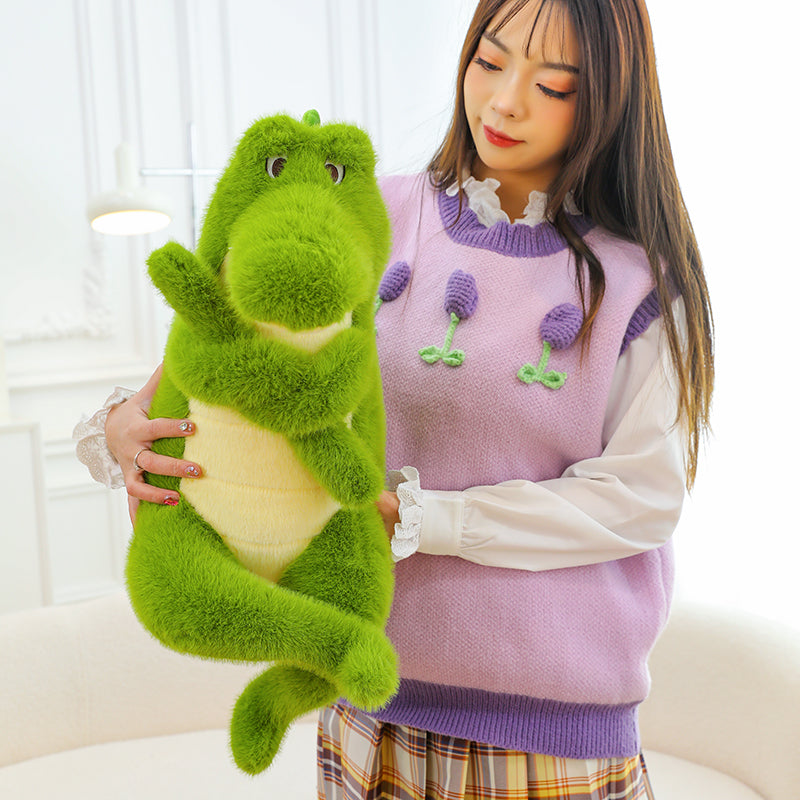Confident little crocodile - yannfairy #plush toy #doll