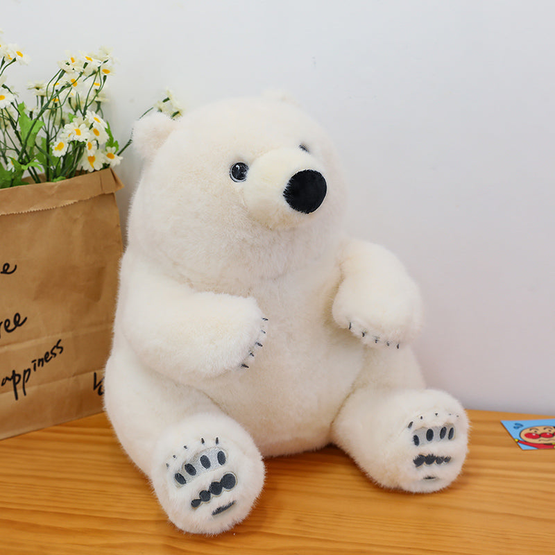 Simulation polar bear - yannfairy #plush toy #doll