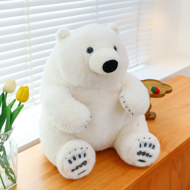 Simulation polar bear - yannfairy #plush toy #doll