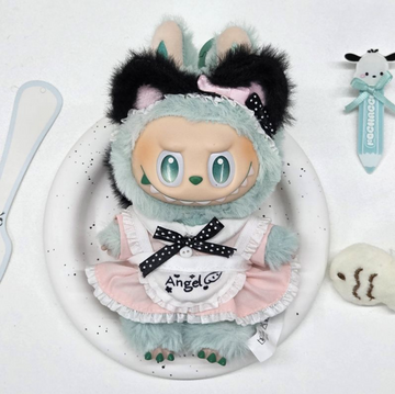 123rd generation labubu dress-up doll clothes 3.0 sexy maid outfit