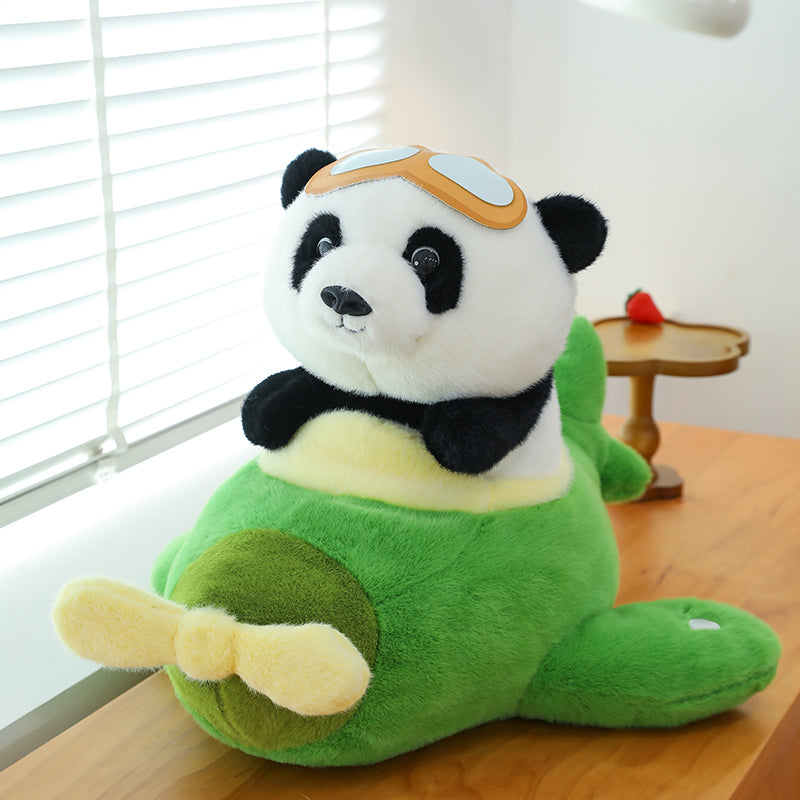 Airplane Panda - yannfairy #plush toy #doll