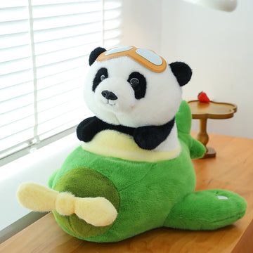 Airplane Panda - yannfairy #plush toy #doll