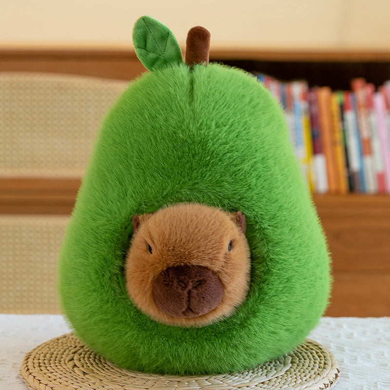 Avocado capybara - yannfairy #plush toy #doll