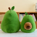 Avocado capybara - yannfairy #plush toy #doll