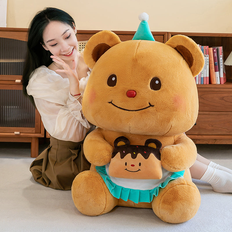 Birthday Butter Bear Doll - yannfairy #plush toy #doll