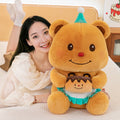 Birthday Butter Bear Doll - yannfairy #plush toy #doll