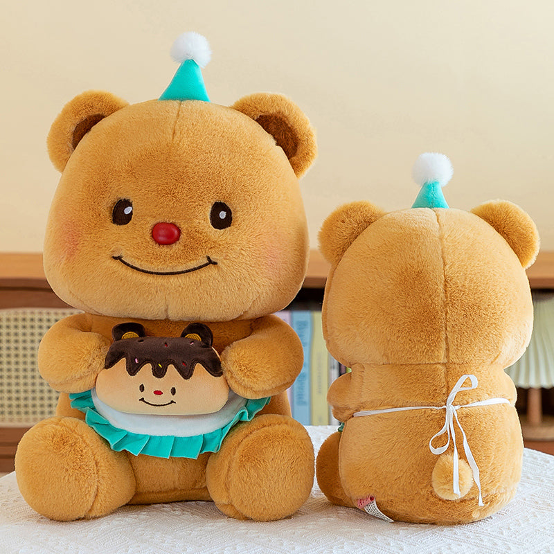 Birthday Butter Bear Doll - yannfairy #plush toy #doll