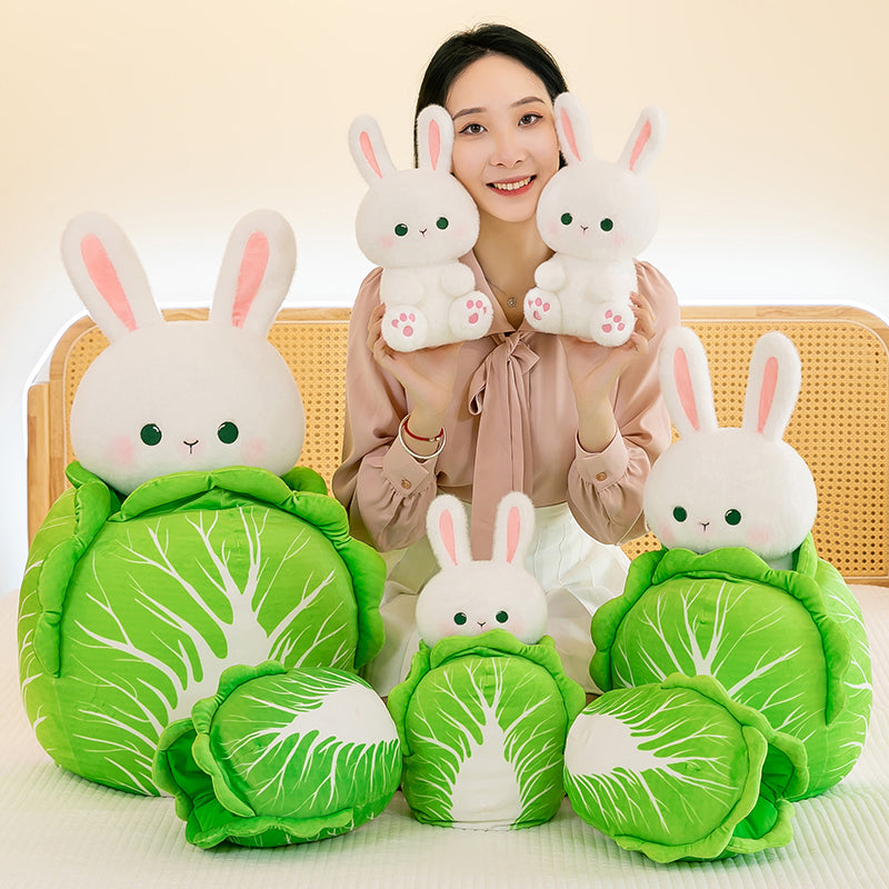 Cabbage Rabbit - yannfairy #plush toy #doll