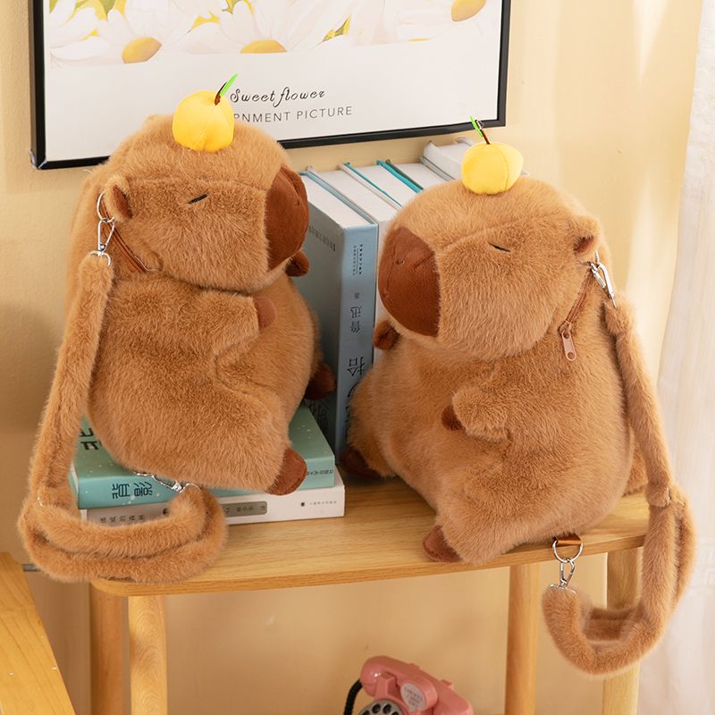 Capybara backpack - yannfairy #plush toy #doll