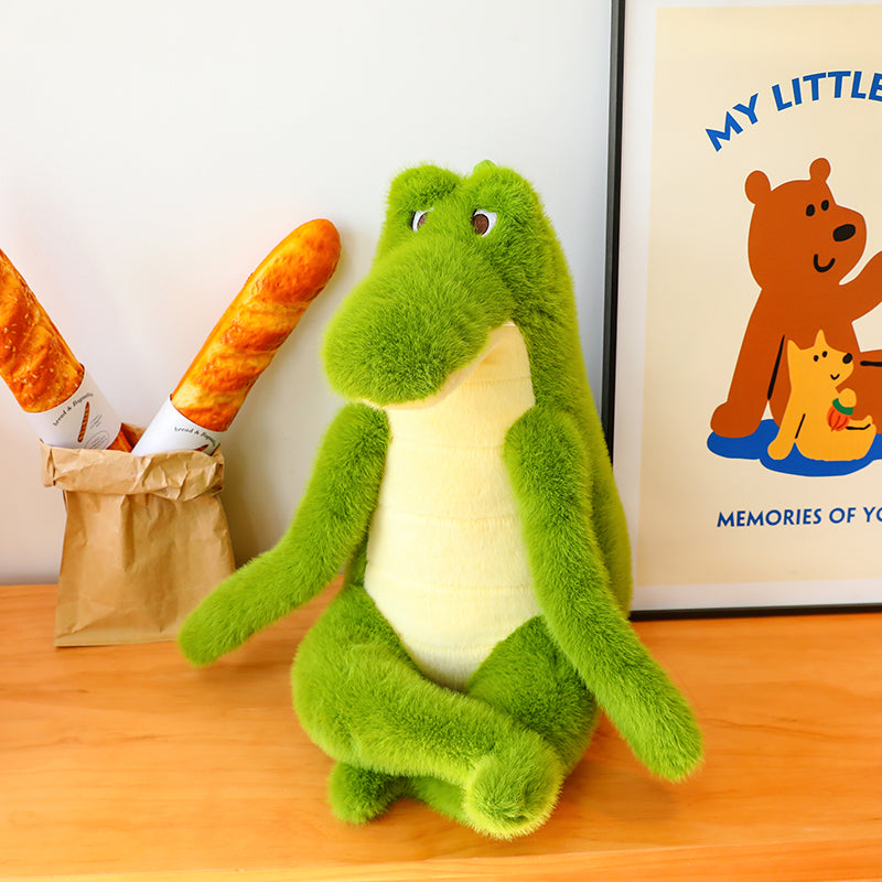 Confident little crocodile - yannfairy #plush toy #doll