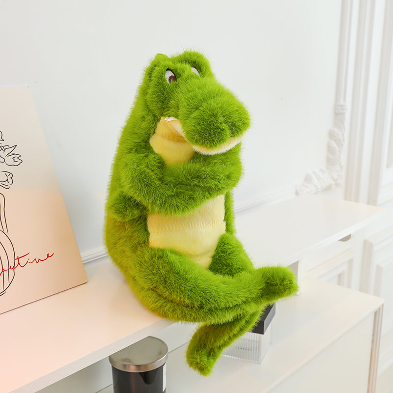 Confident little crocodile - yannfairy #plush toy #doll