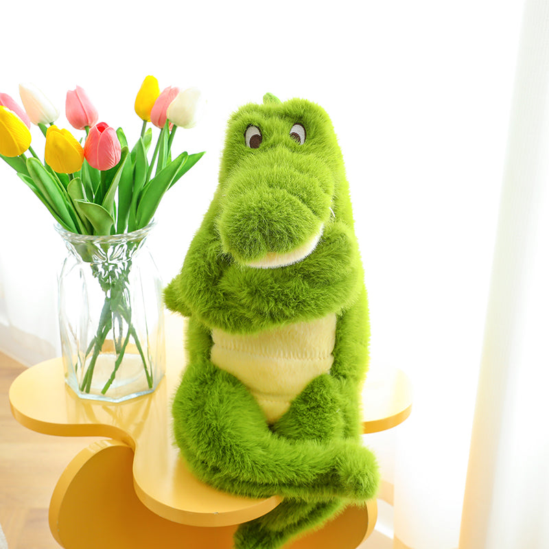Confident little crocodile - yannfairy #plush toy #doll