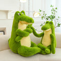 Confident little crocodile - yannfairy #plush toy #doll