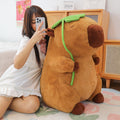 Lotus-leaved capybara - yannfairy #plush toy #doll