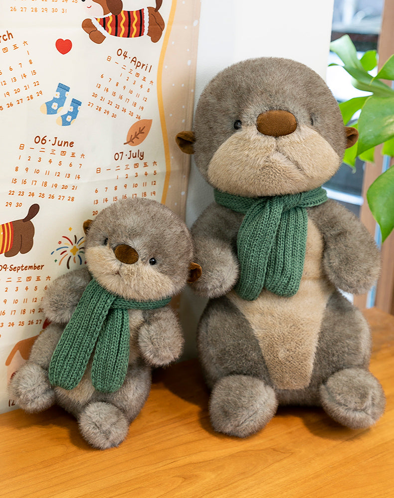 Scarf Otter - yannfairy #plush toy #doll