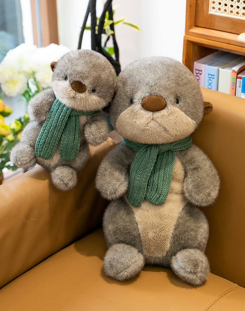 Scarf Otter - yannfairy #plush toy #doll