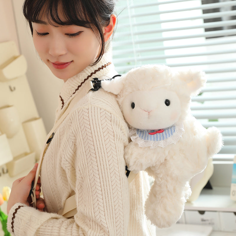 Sheep backpack - yannfairy #plush toy #doll