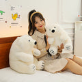 Simulation polar bear - yannfairy #plush toy #doll