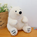 Simulation polar bear - yannfairy #plush toy #doll