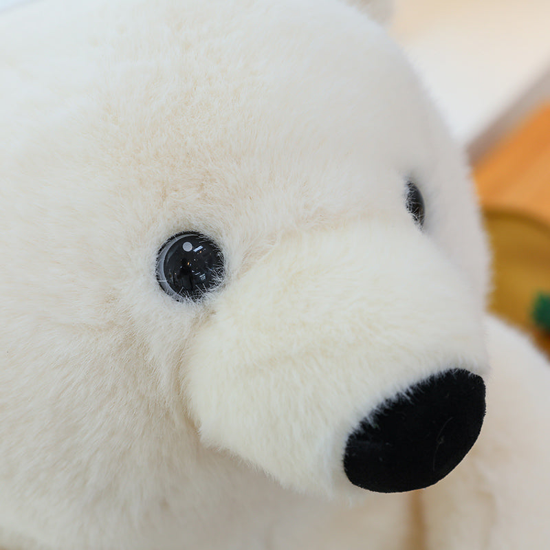 Simulation polar bear - yannfairy #plush toy #doll