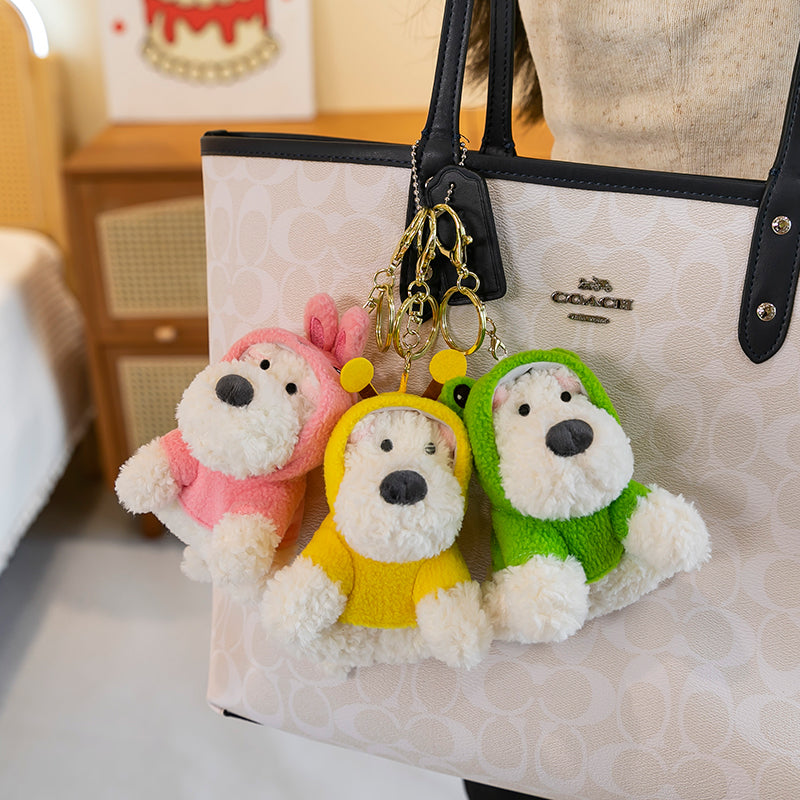 West Highland White Terrier With Hoodie - yannfairy #plush toy #doll