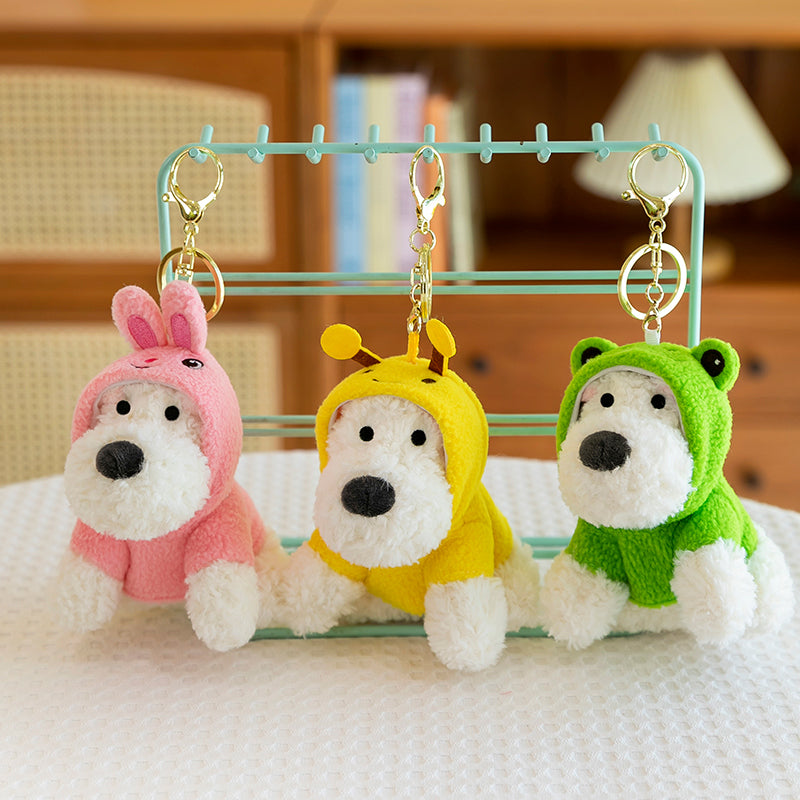 West Highland White Terrier With Hoodie - yannfairy #plush toy #doll