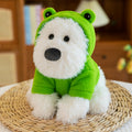 West Highland White Terrier With Hoodie - yannfairy #plush toy #doll