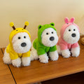 West Highland White Terrier With Hoodie - yannfairy #plush toy #doll