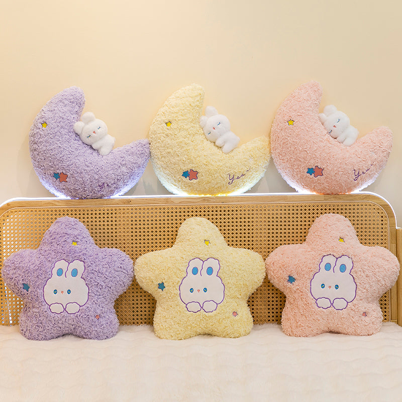 stars and moon cushion - yannfairy #plush toy #doll